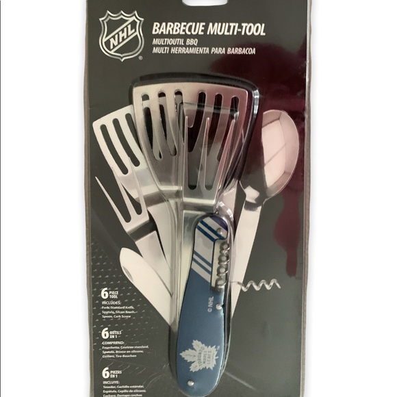 Toronto Maple Leafs 6-in-1 BBQ Multi-Tool - Picture 1 of 7